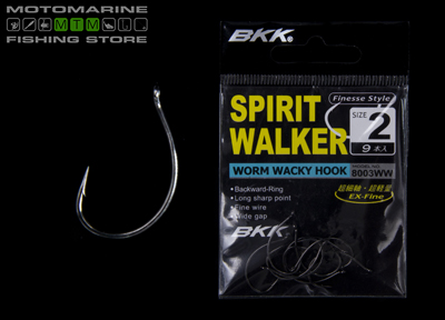 Bkk Spirit Walker Worm Wacky Hook