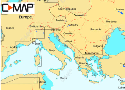 C-MAP per TZT/TZT2/TZT3