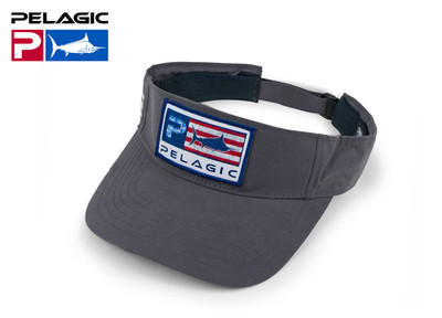 Pelagic Americamo Ico Performance Visor Charcoal