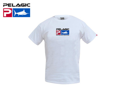 Pelagic Deluxe Logo Tee White