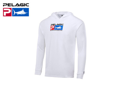 Pelagic Aquatek Deluxe Hoody White