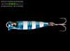 Megabass Metal-X Slide Wobbler-G Blue Glow Stripe