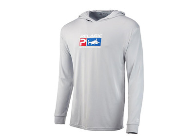 Pelagic Aquatek Deluxe Hoody Light Grey