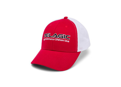 Pelagic Offshore Cap Solid Red
